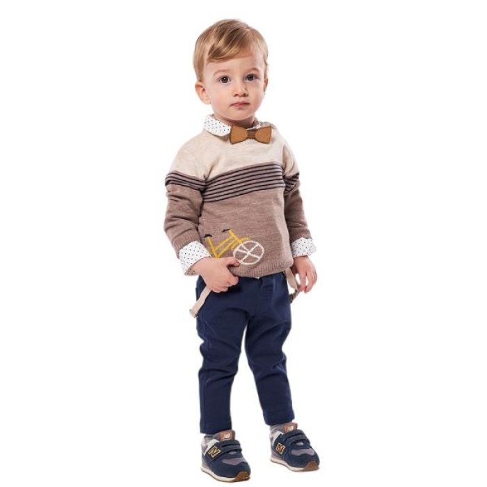 ΣΕΤ 4 ΤΜΧ ΜΠΛΟΥΖΑ ΠΟΥΚΑΜΙΣΟ ΠΑΝΤΕΛΟΝΙ ΠΑΠΙΓΙΟΝ - 1