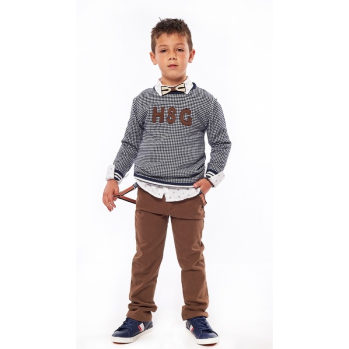 ΣΕΤ 4 ΤΜΧ ΜΠΛΟΥΖΑ ΠΟΥΚΑΜΙΣΟ ΠΑΝΤΕΛΟΝΙ ΠΑΠΙΓΙΟΝ - 1