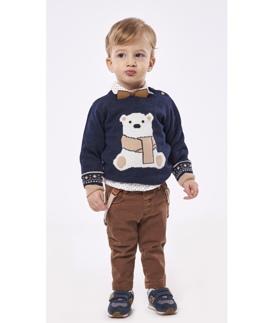 ΣΕΤ 4 ΤΜΧ ΜΠΛΟΥΖΑ ΠΟΥΚΑΜΙΣΟ ΠΑΝΤΕΛΟΝΙ ΠΑΠΙΓΙΟΝ