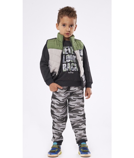 ΣΕΤ 3 ΤΜΧ ΑΜΑΝΙΚΟ ΜΠΛΟΥΖΑ ΠΑΝΤΕΛΟΝΙ