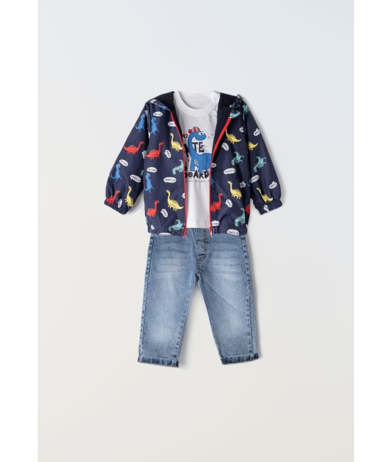 ΣΕΤ 3 ΤΜΧ ΜΠΟΥΦΑΝ ΜΠΛΟΥΖΑ ΤΖΙΝ