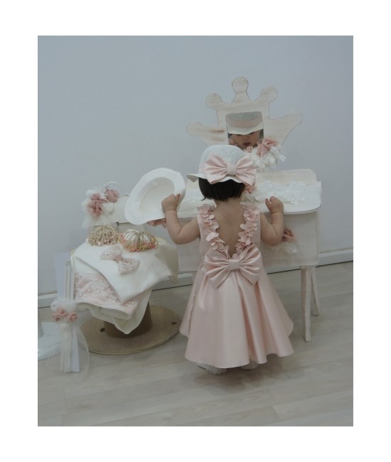 Βαπτιστικό σετ για κορίτσι με θέμα την κορώνα με μποντουάρ - K2017